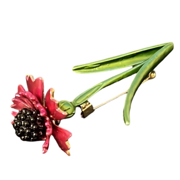 Torrid Colorful Enamel Flower Brooch